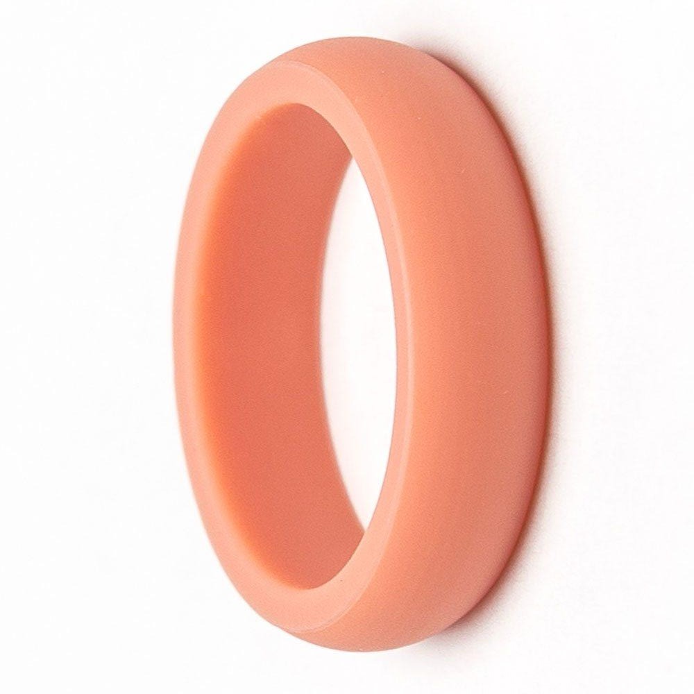 Peach Silicone Rubber Ring