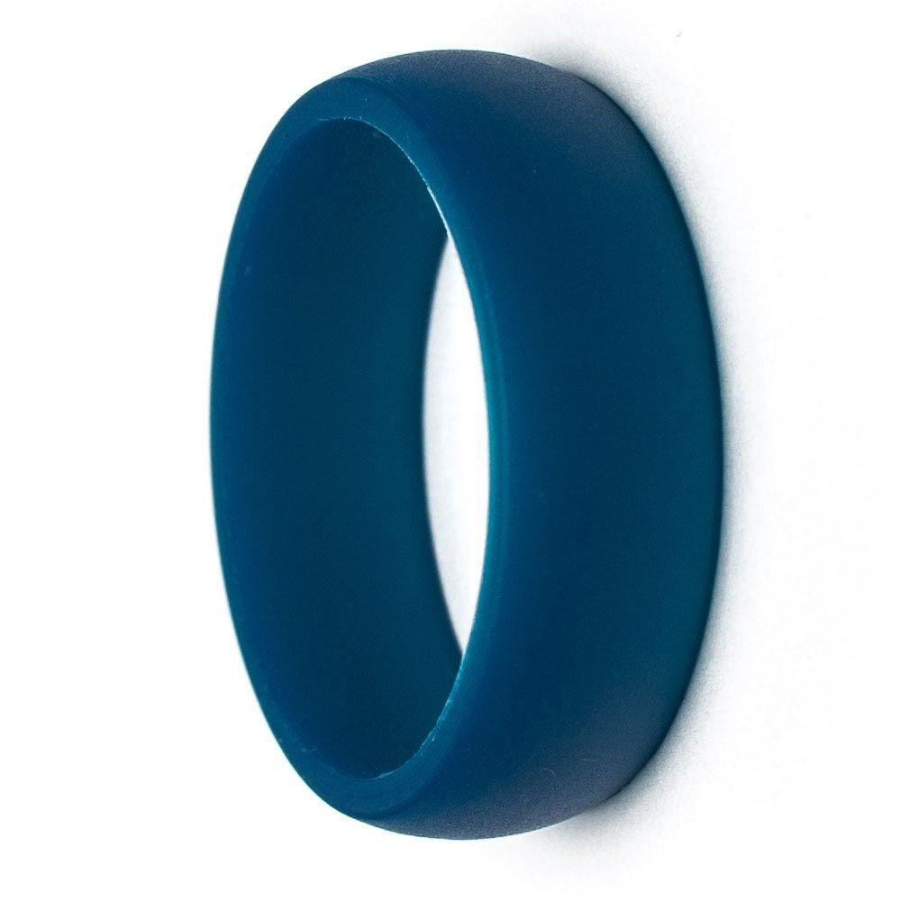 Blue Thick Silicone Rubber Ring | 8.7mm